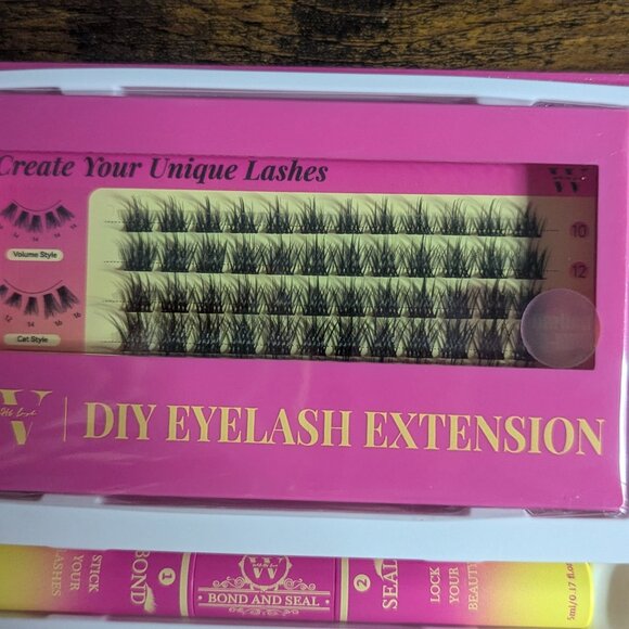 Eyelash Kit, Everything that will need for eyelashes- Magnetic, fake lashes - Picture 9 of 11